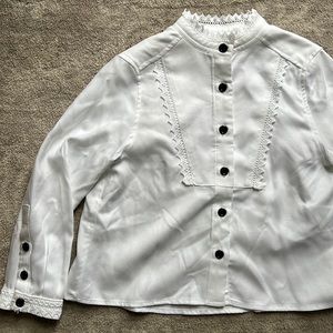 Zara girls blouse